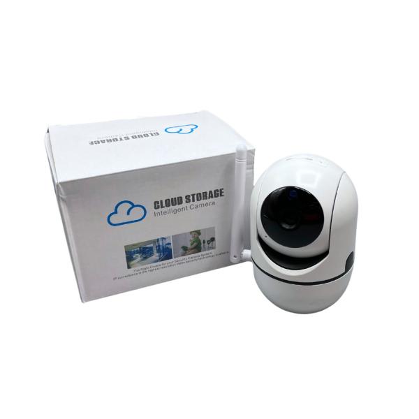 Camaras De Vigilancia Con Base Giratoria De 1 Antena Conexion 5V Blanco