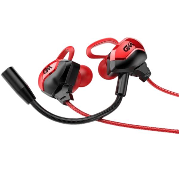 Audifono Con Microfono Y Reduccion De Sonido G3000 Rojo