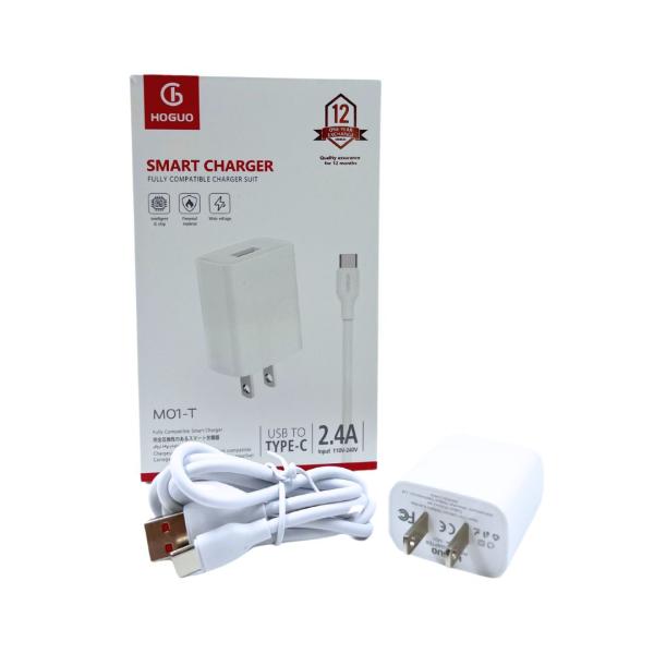 Cargador Cubo Casa Hoguo M01-T Usb Tipo C Hoguo.