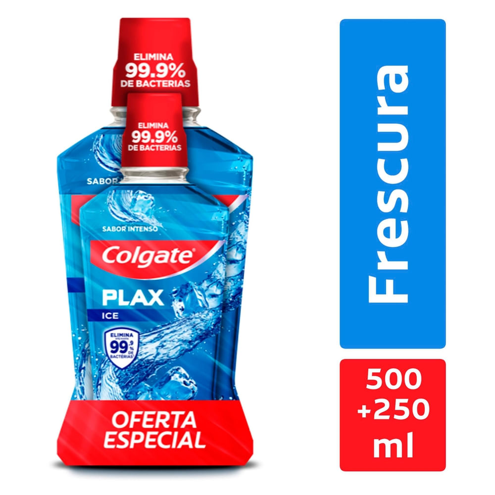 Enjuague Bucal Colgate Plax Ice - 750 Ml
