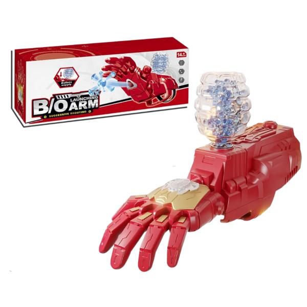 Brazo De Ironman, Disparador De Balas De Hidrogel - Marvel