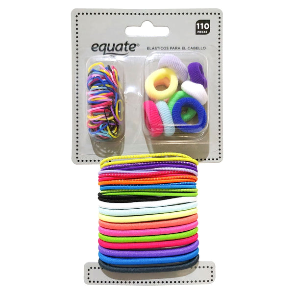 Colas Equate Para El Cabello 100 Piezas