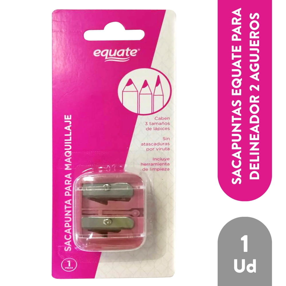 Sacapuntas Equate Para Maquillaje