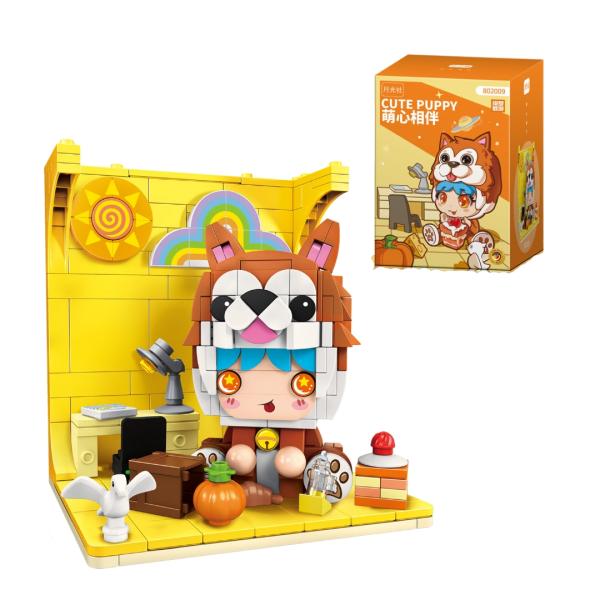 Bloques Armables De Cute Puppy