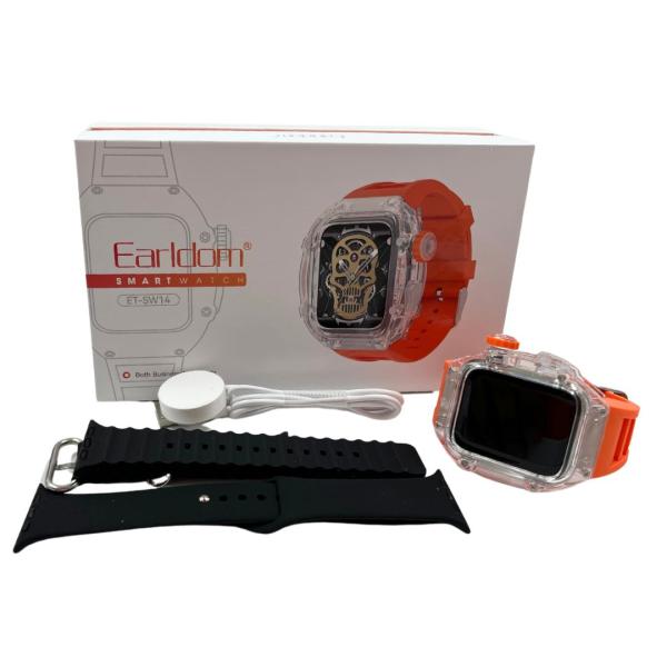 Reloj Inteligente Smart Watch ET-SW14 Earldom Negro