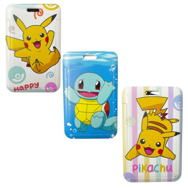 Porta Gafetes De Pokemon - Por Unidad Varios Estilos A Elegir