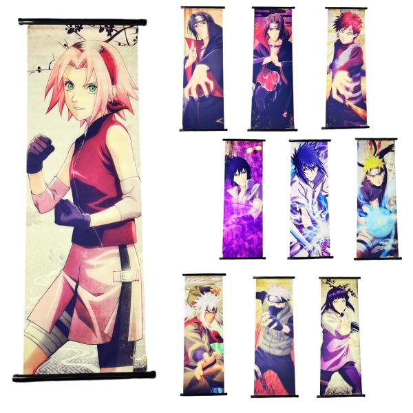 Poster De Tela Pequeño -Naruto Varios Estilos A Elegir Sakura