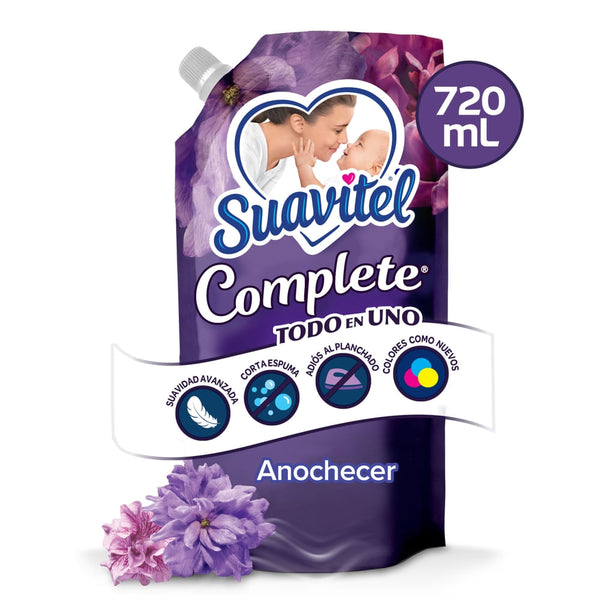 Suavizante De Telas Suavitel Complete Todo En Uno Anochecer - 720 Ml