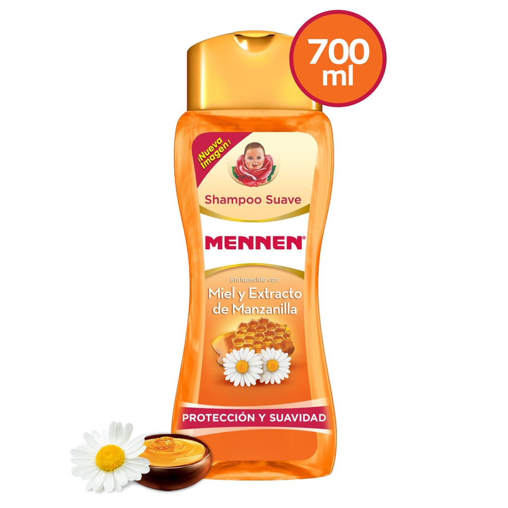Shampoo Mennen Clásico Miel Y Manzanilla - 700 Ml