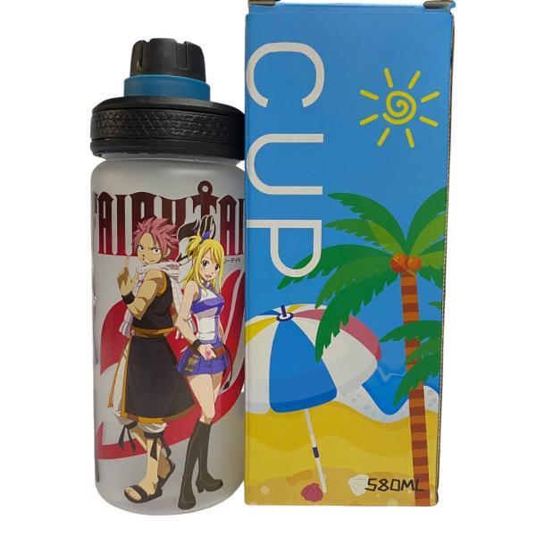Botella Plastica De Fair Tail Transparente Transparente