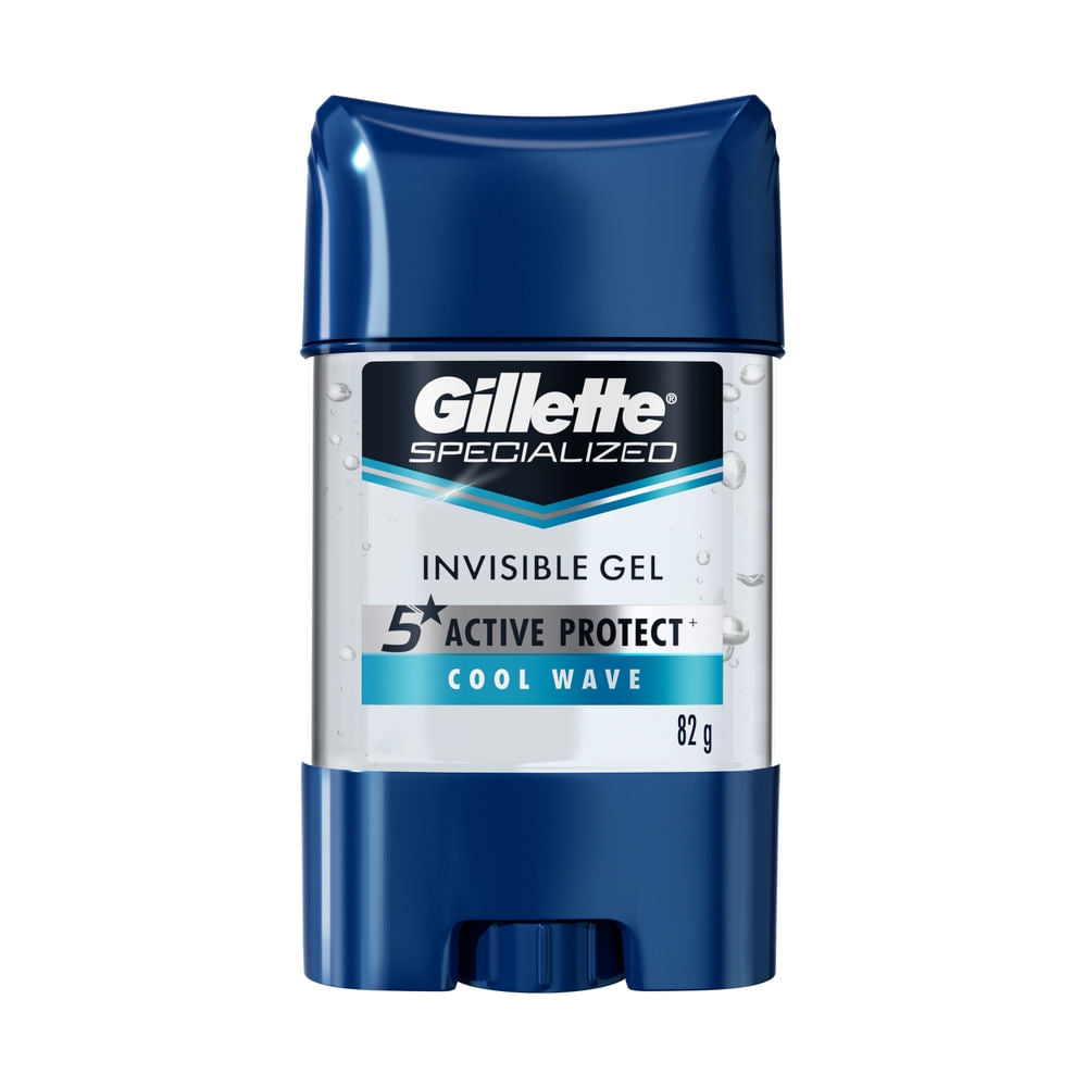 Antitranspirante Gillette Specialized Cool Wave Gel 82 G
