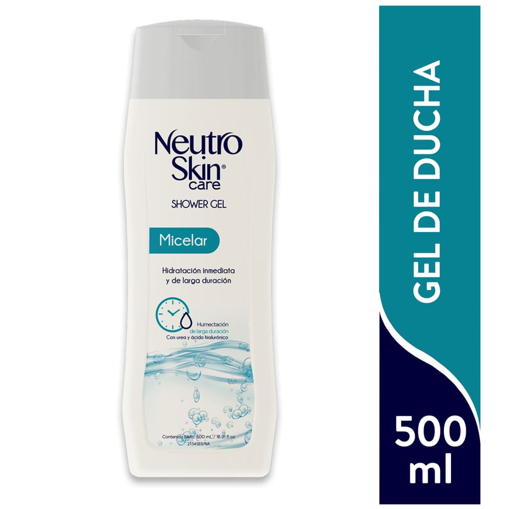 Jabón Neutroskin Shower Gel Care Micelar - 500ml