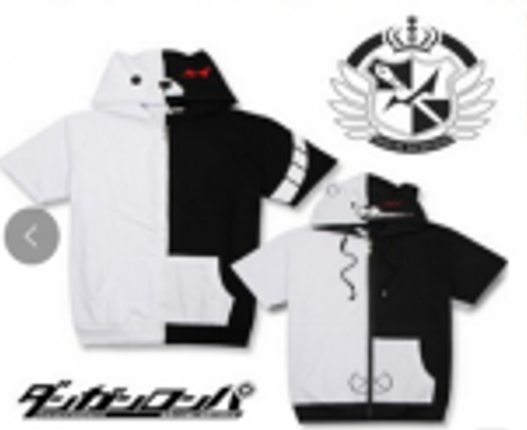 ABRIGO HOODIE MONOKUMA (Danganronpa) - Anime y Cosplay