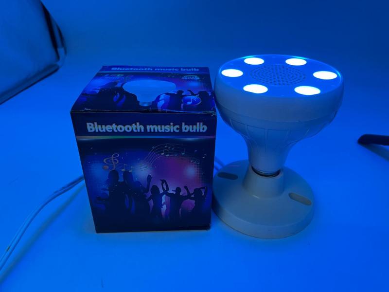 Lampara Led Forma Disco