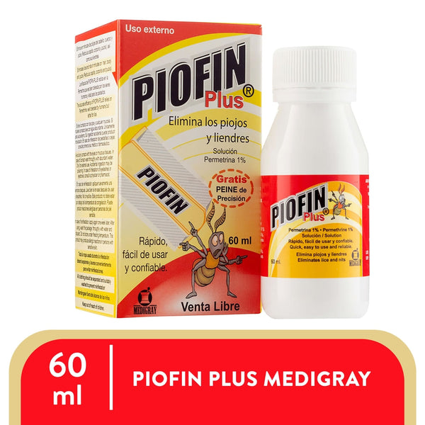 Piofin Plus Medigray 1% -60 Ml