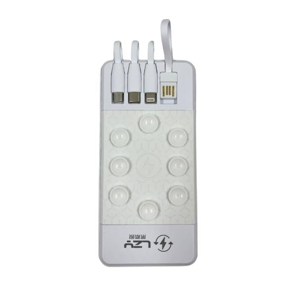 Bateria De Emergencia Power Bank 10000 Safety Protection Blanco