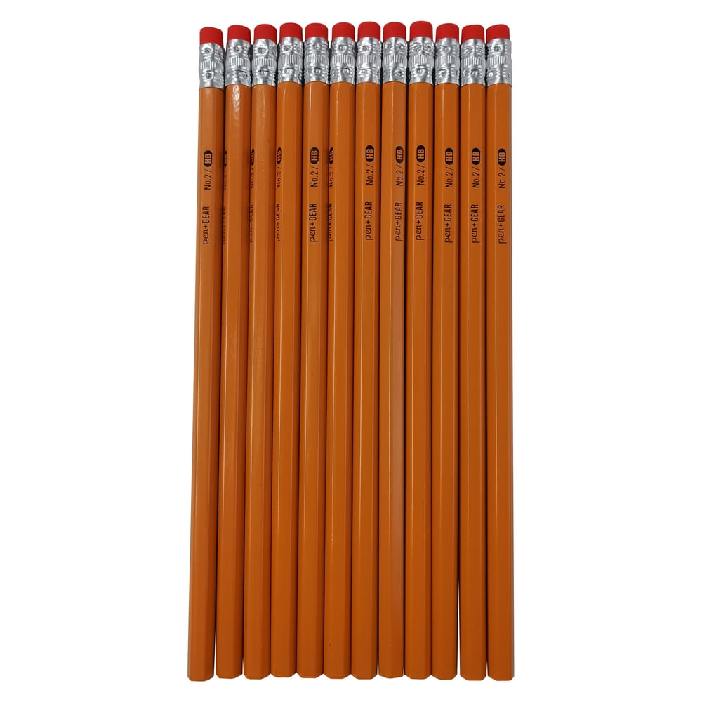 Lápices Grafito Pen Gear Caja -12 Uds