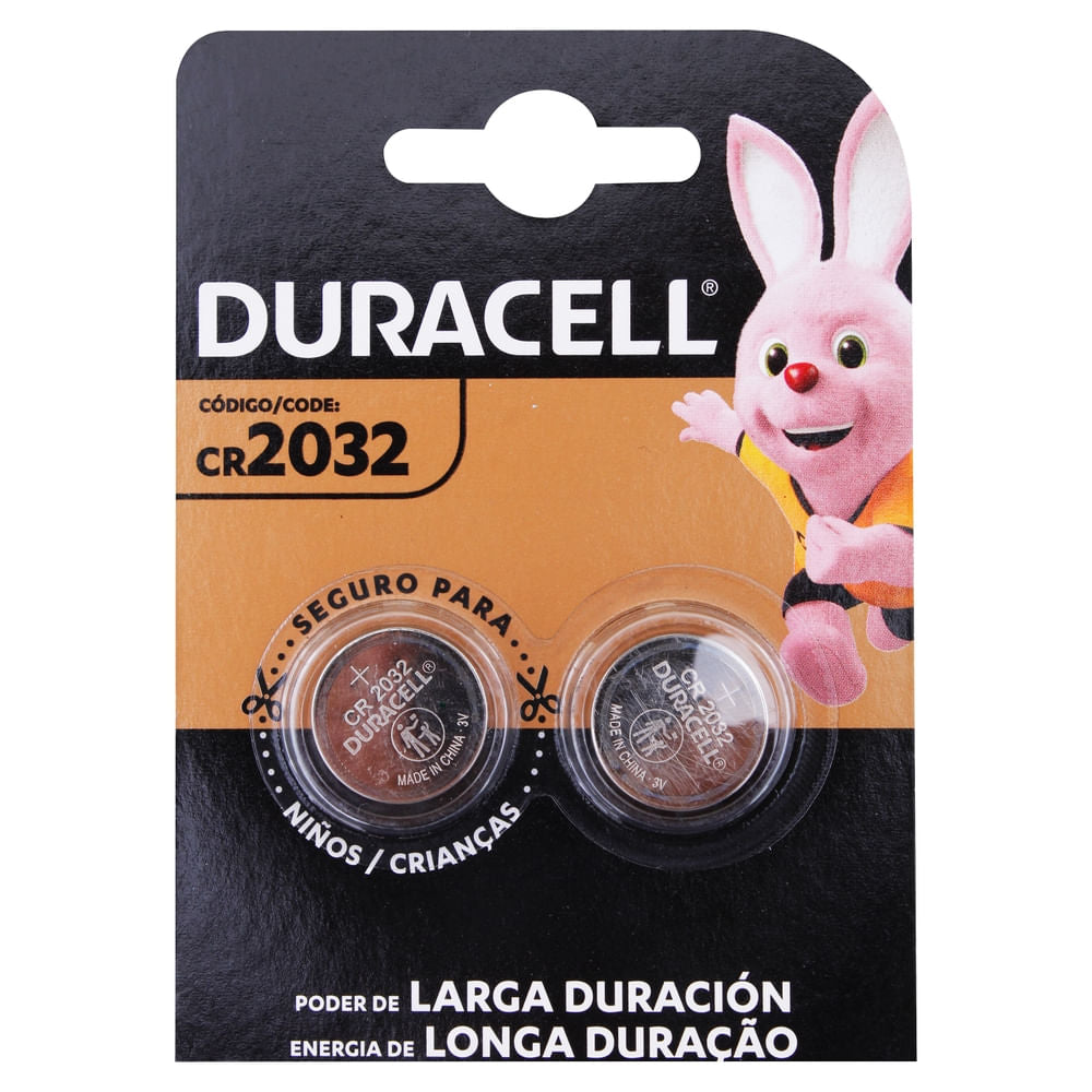 Baterías Duracell CR 2032 - 2 Uds
