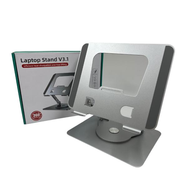 Base Para Computadora J29 Plateado