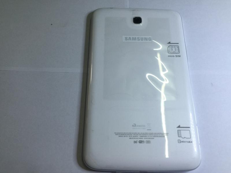 Tapa Samsung Galaxy Tab 3 T211 7.0 Blanca Con Marco