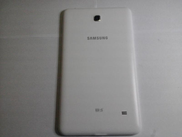 Tapa Samsung Galaxy Tab 4 7.0 T230 T239 Blanca Con Marco