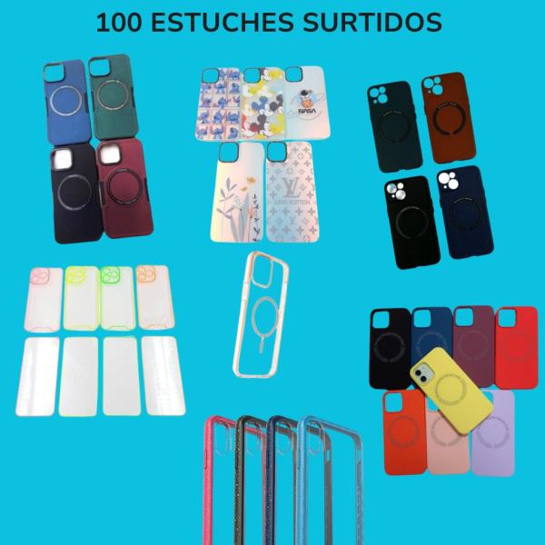 Promocion Caja 200 Estuches Diseño Variados
