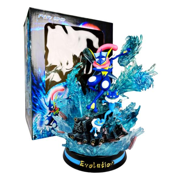 Figura De Greninja Frogadier Froakie - Pokemon
