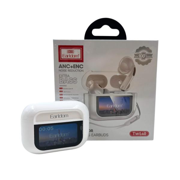 Audifono Bluetooth TWS40 Blanco