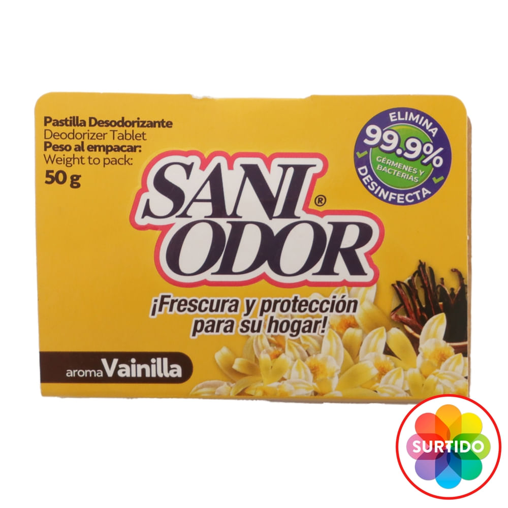 Pastilla Sani Odor Para Baño - 50 G