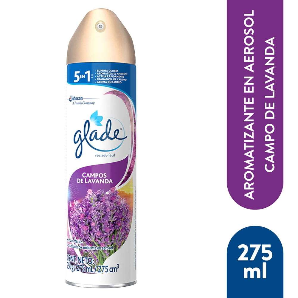 Aerosol Glade Campos Lavanda - 275 G