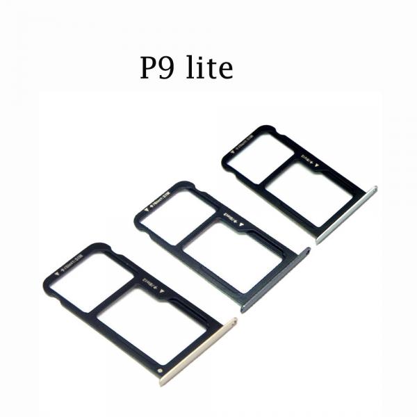 Bandeja Sim Micro Sd Huawei P9 Lite Gris