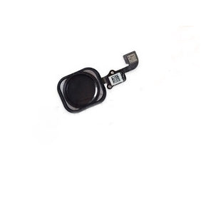 Flex Boton Home Sensor Huella Iphone 6S 6Gs 4.7 5.5 Plus Use Negro