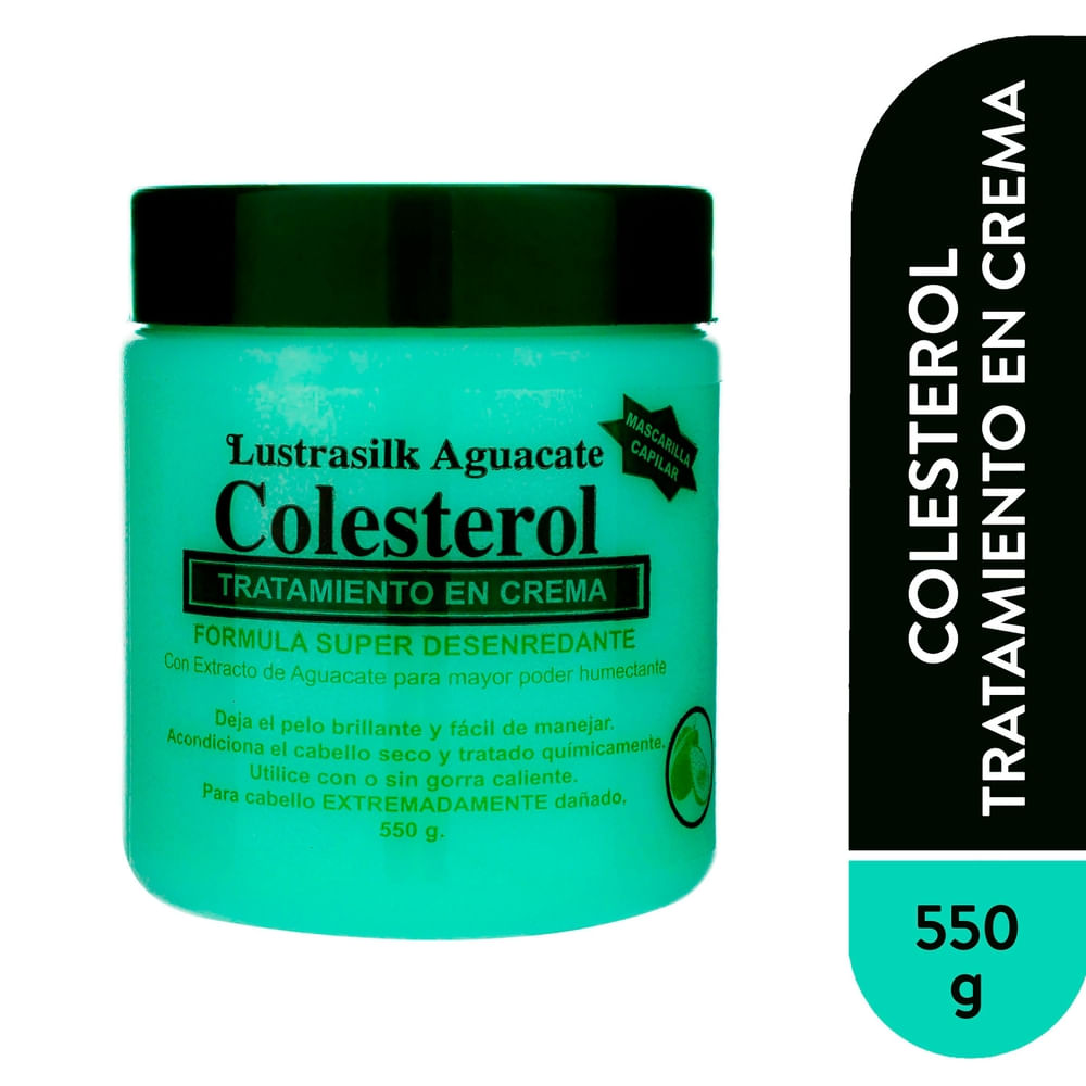 Colesterol Lustrasilk Para Cabello Con Aguacate - 550 G