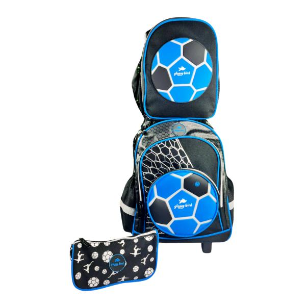 SET DE Bolso Glossy DE Futbol CON Rodines