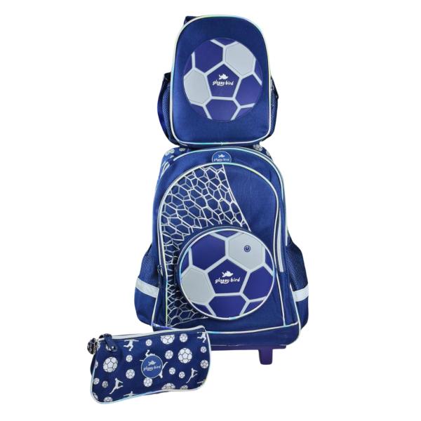 SET DE Bolso Glossy DE Futbol CON Rodines