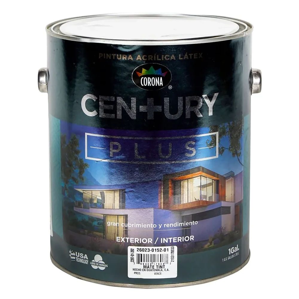 Pintura Century Plus, Mate Accent -galón