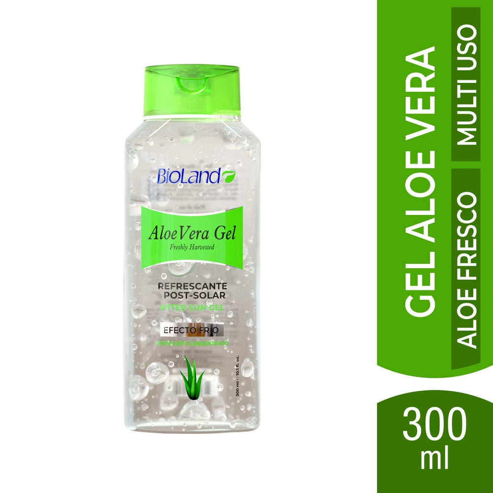 Gel Aloe Vera Bioland Refrescante Post Solar - 300 Ml