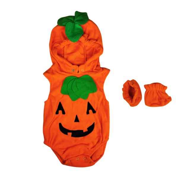 DISFRAZ DE CALABAZA PARA BEBÉ 70cm 70cm
