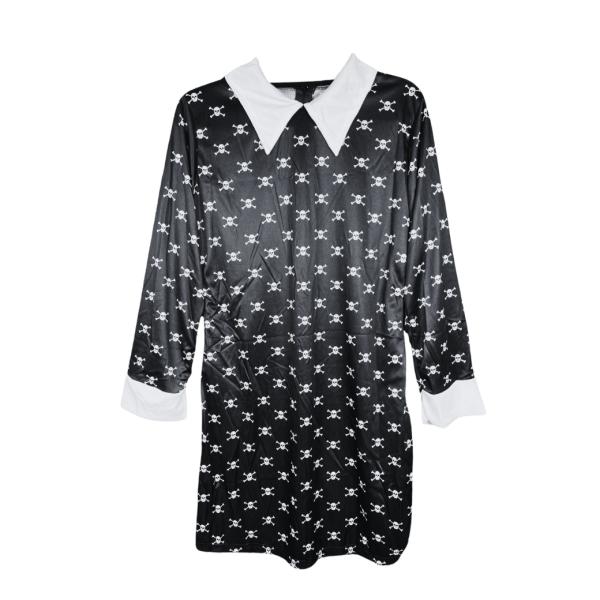 Disfraz Clásico de Merlina (Wednesday Addams) para Adulto