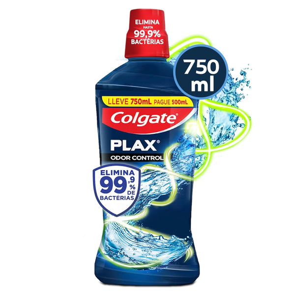 Enjuague Bucal Colgate Plax Odor Control 750 Ml