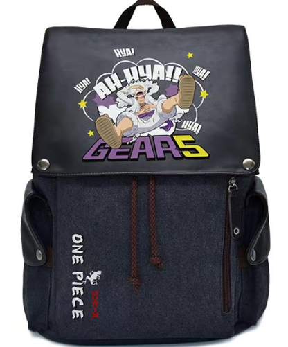 Bolso Lona De Luffy Gear 5 -One Piece