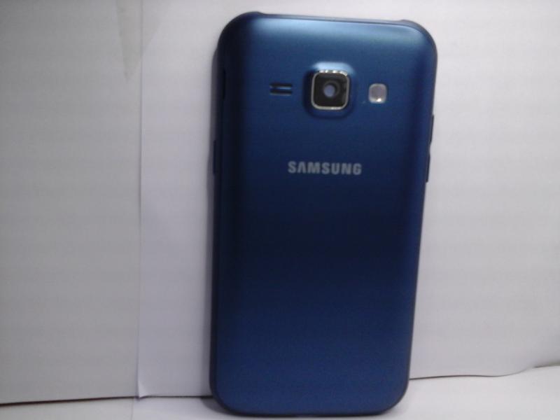 Tapa Samsung Galaxy J1 J100 Azul Con Marco