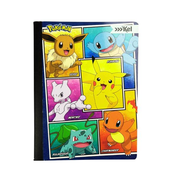 Cuaderno Cosido De Pokemon