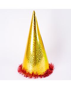 Sombrero Fiesta Brillante Con Tiras 34cm Surtido