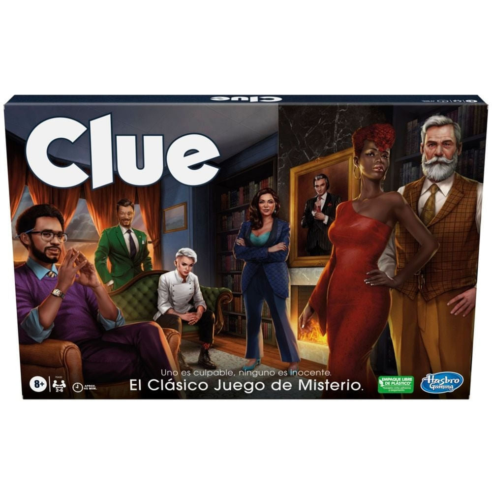 Juego De Mesa Hasbro Gaming Clue Clásico