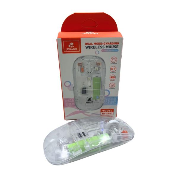 Mouse Para Computadora Jw-Ap07 Bluetooth Jeqang Blanco