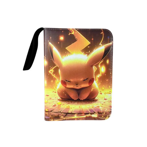 Estuche Generico Para Cartas Pokemon DE Pikachu
