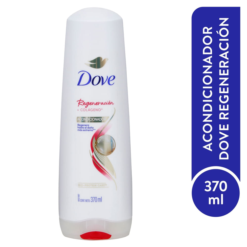 Acondicionador Dove Regeneración + Colageno - 370 Ml