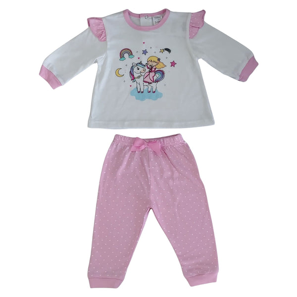 Pijama Stellina Para Niña De 0 A 6 Meses