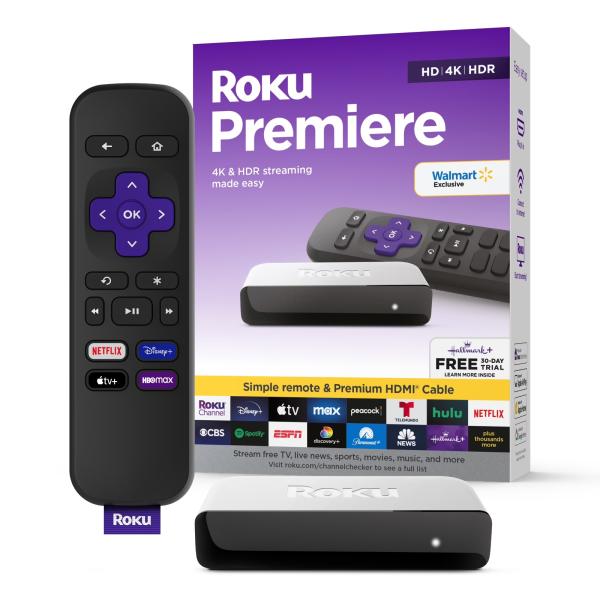 Dispositivo Streaming Roku Premiere Negro 3920Rw